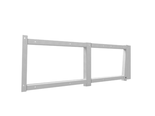 montasjeramme for ventilator i tunnel